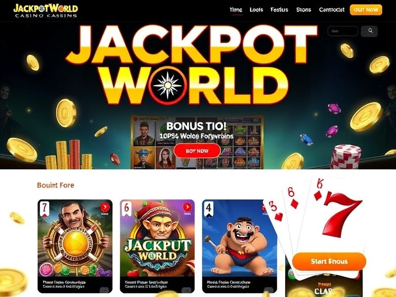 Explore Jackpot World Casino and other top online casinos. Get expert reviews, guides, and insights on jackpot games and the latest casino news.